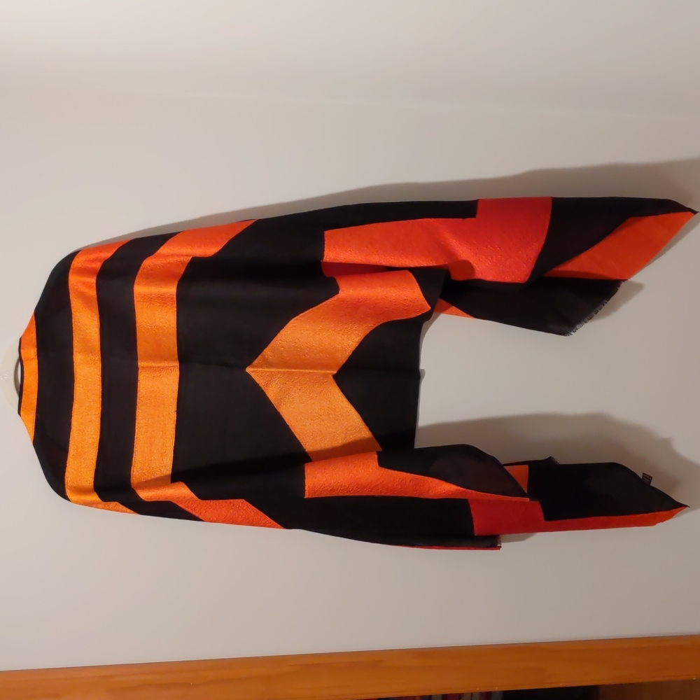 Jim Thompson silk and cashmere statement wrap - sale price drop! - Picture 5 of 5
